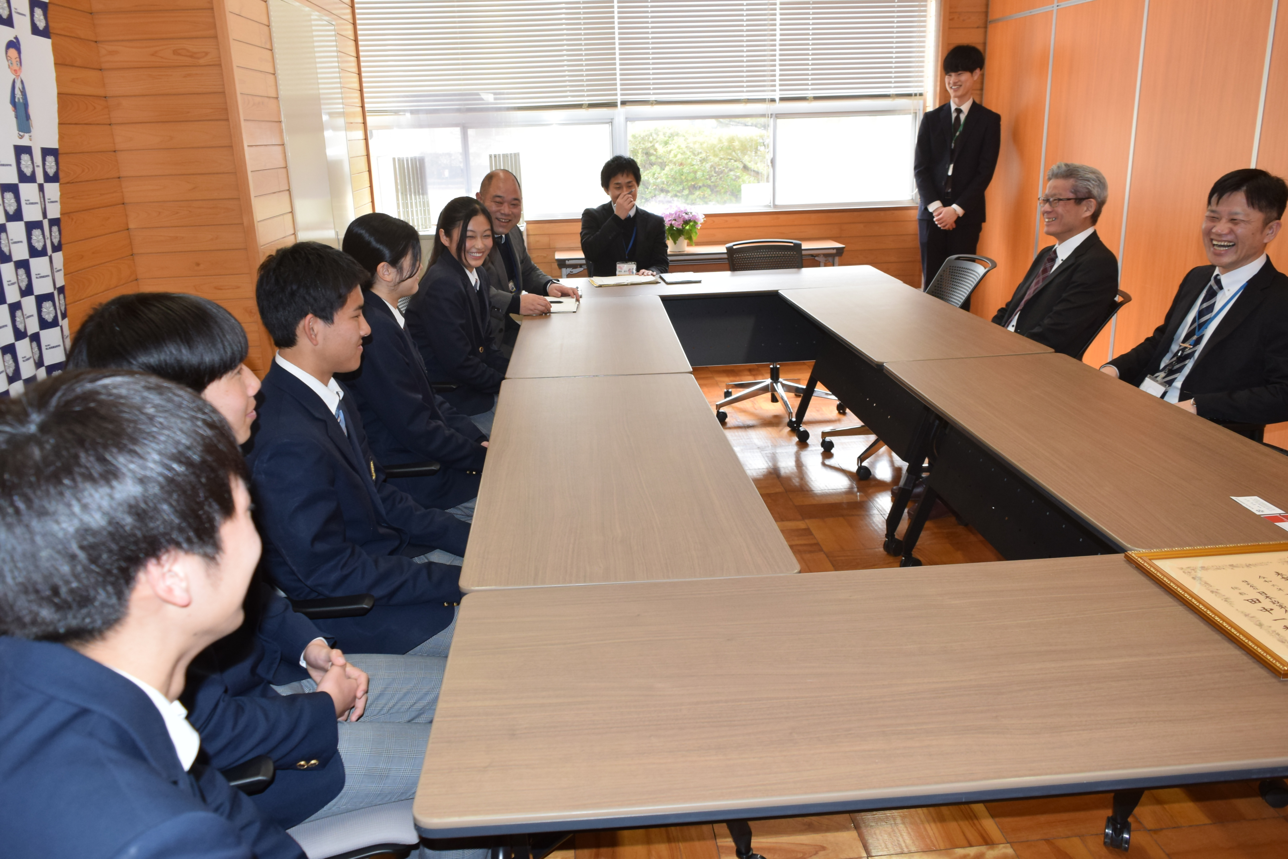 「学校賞」受賞の様子02