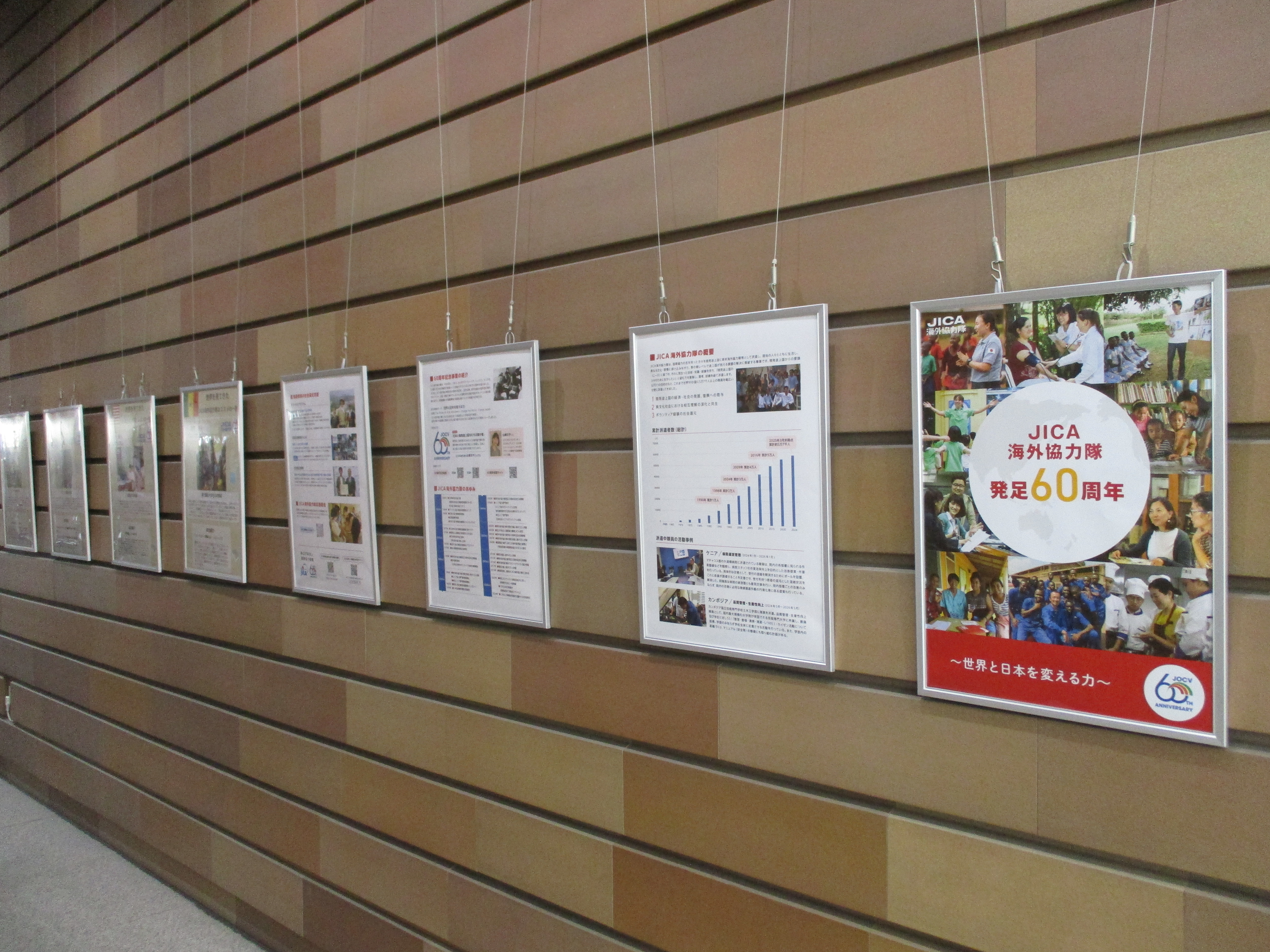 「JICA海外協力隊60周年～隊員経験者おススメの一冊とともに～」展示画像1