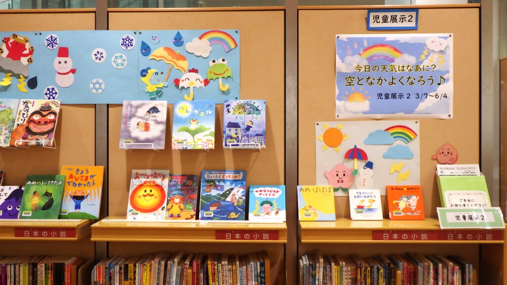 『今日の天気はなあに？空となかよくなろう♪』展示画像2