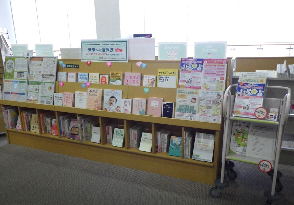 「未来への選択肢～プレコンセプションケアを知っていますか？～」展示画像