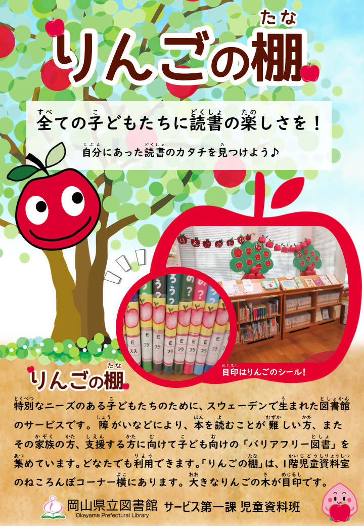 りんごの棚の説明画像